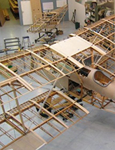 SE.5a under construction at the Vintage Aviator shop. Image courtesy of The Vintage Aviator: http://thevintageaviator.co.nz/node/2784