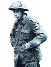 (Image links to Amazon.com) Photo of a soldier during World War I