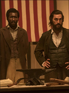 Newt and Moses from the movie "Free State of Jones"